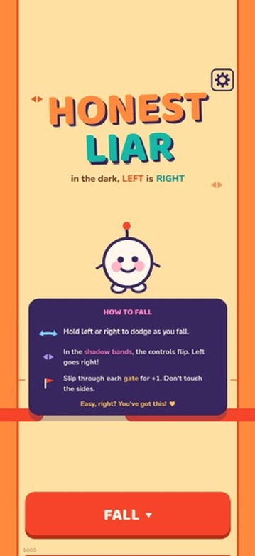 Honest Liar title screen