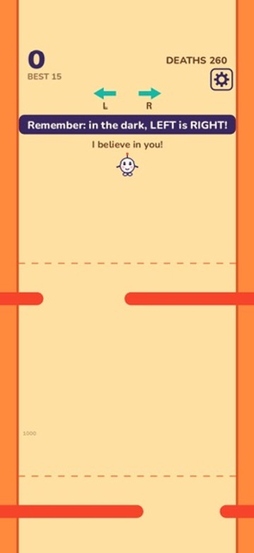Falling between gates